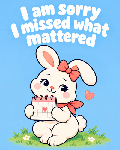I am sorry I missed what mattered
