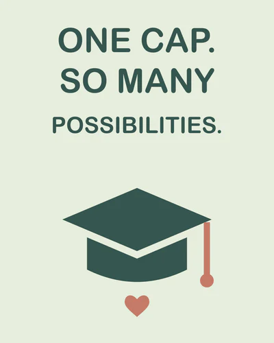 ONE CAP. SO MANY POSSIBILITIES.