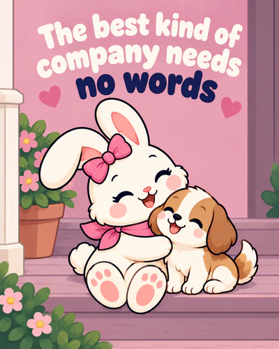 The best kind of company needs no words