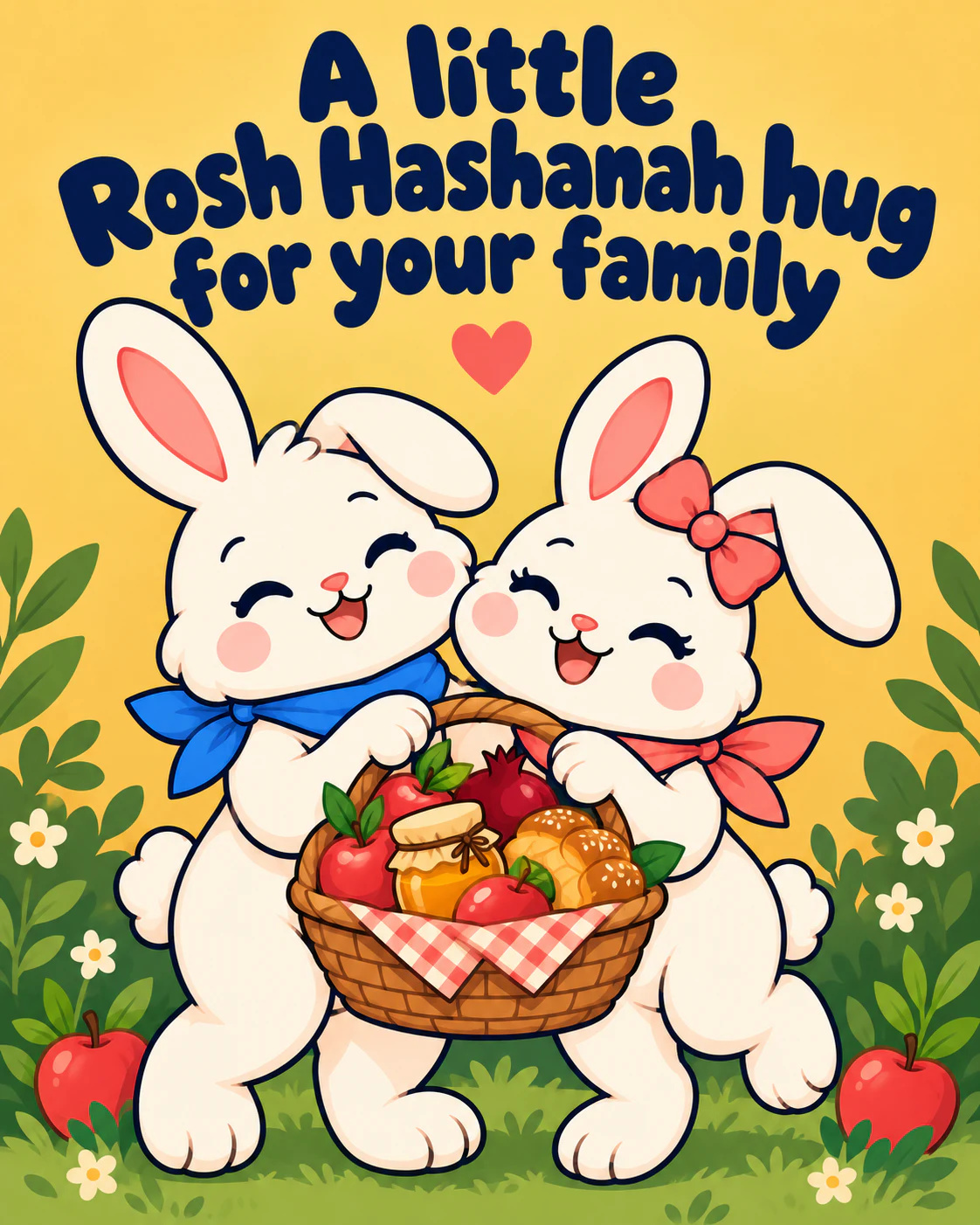 A little Rosh Hashanah hug for your family