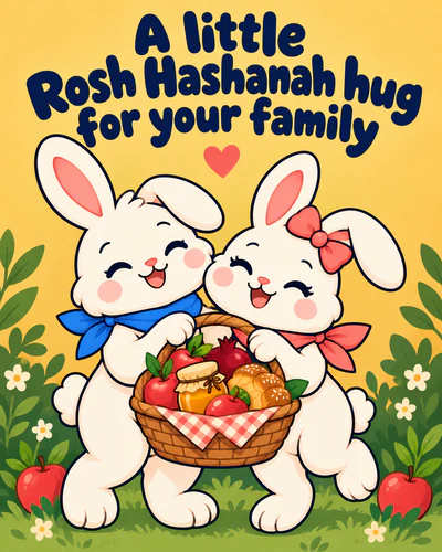 A little Rosh Hashanah hug for your family