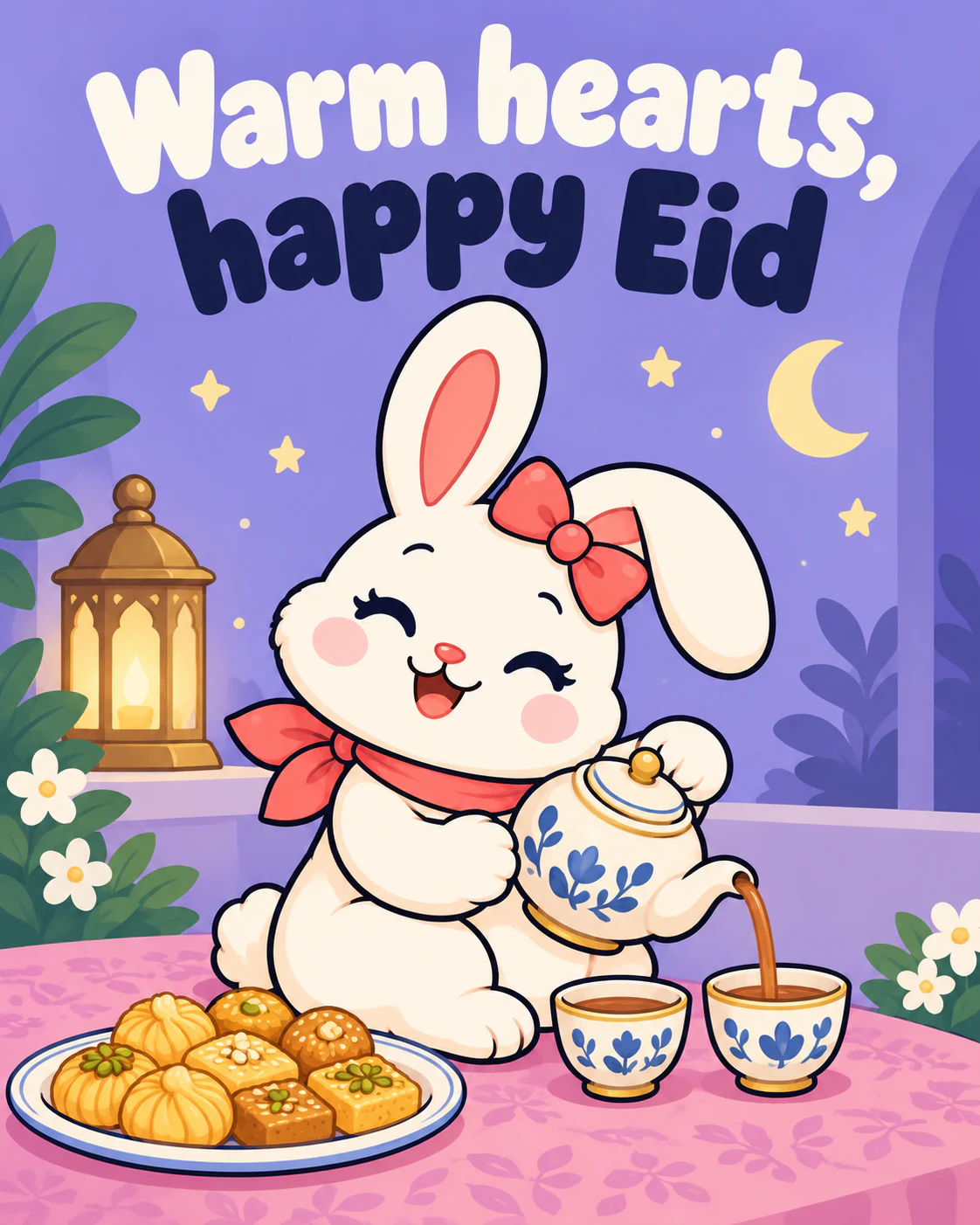 Warm hearts, happy Eid
