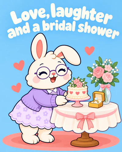 Love, laughter and a bridal shower