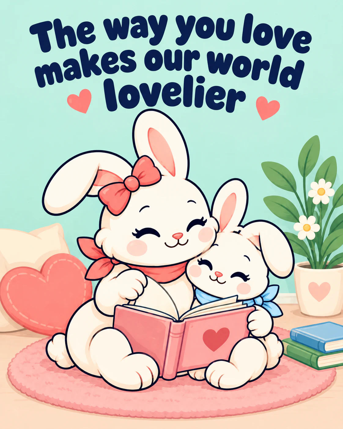 The way you love makes our world lovelier