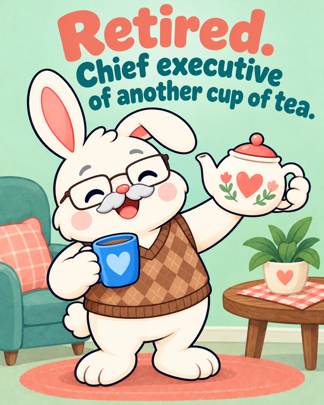 Retired. Chief executive of another cup of tea.