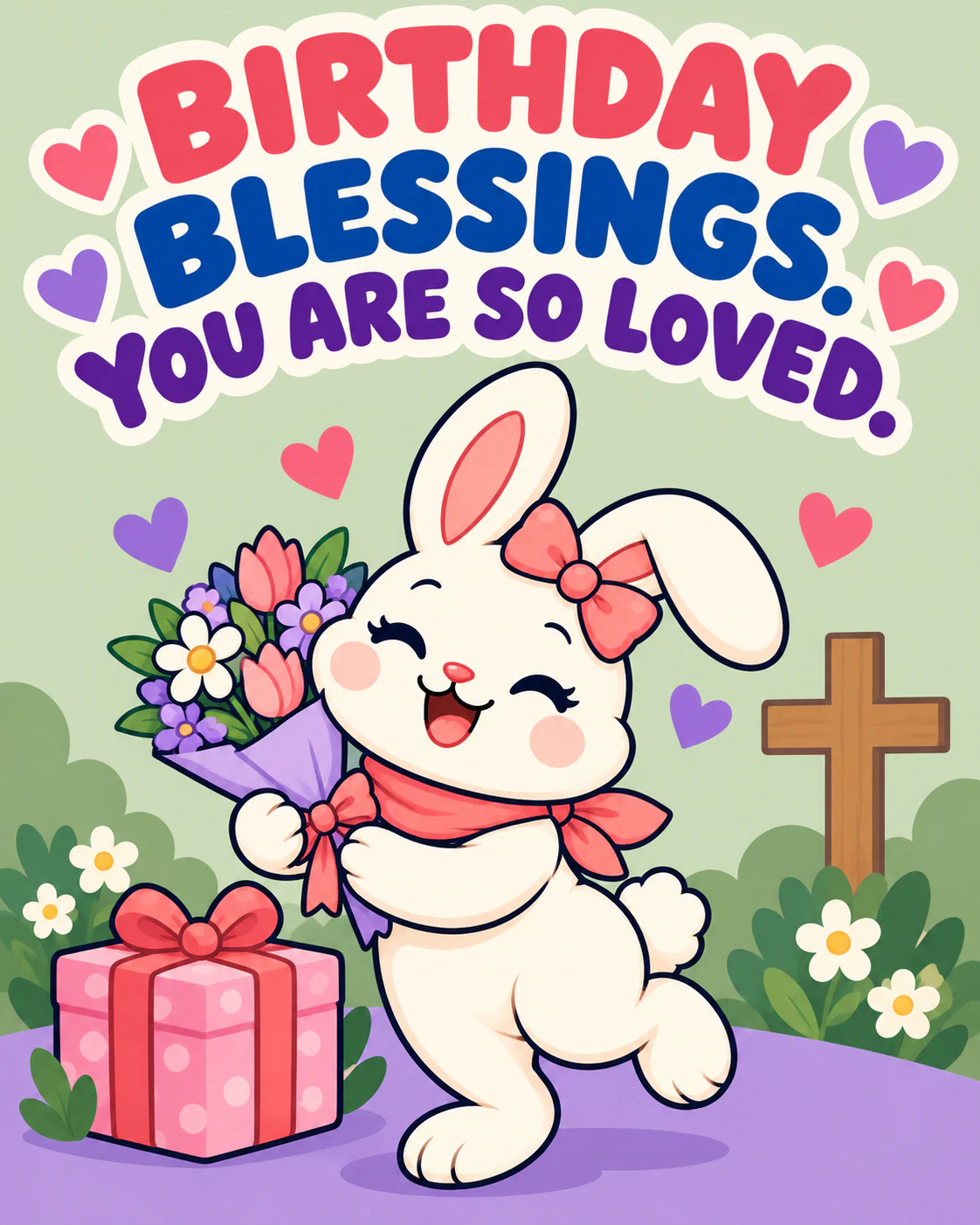 BIRTHDAY BLESSINGS. YOU ARE SO LOVED.