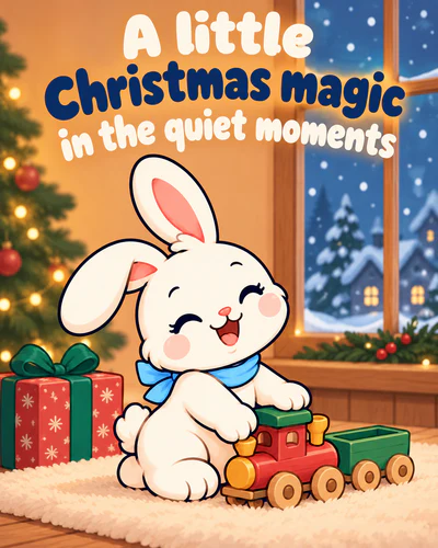 A little Christmas magic in the quiet moments