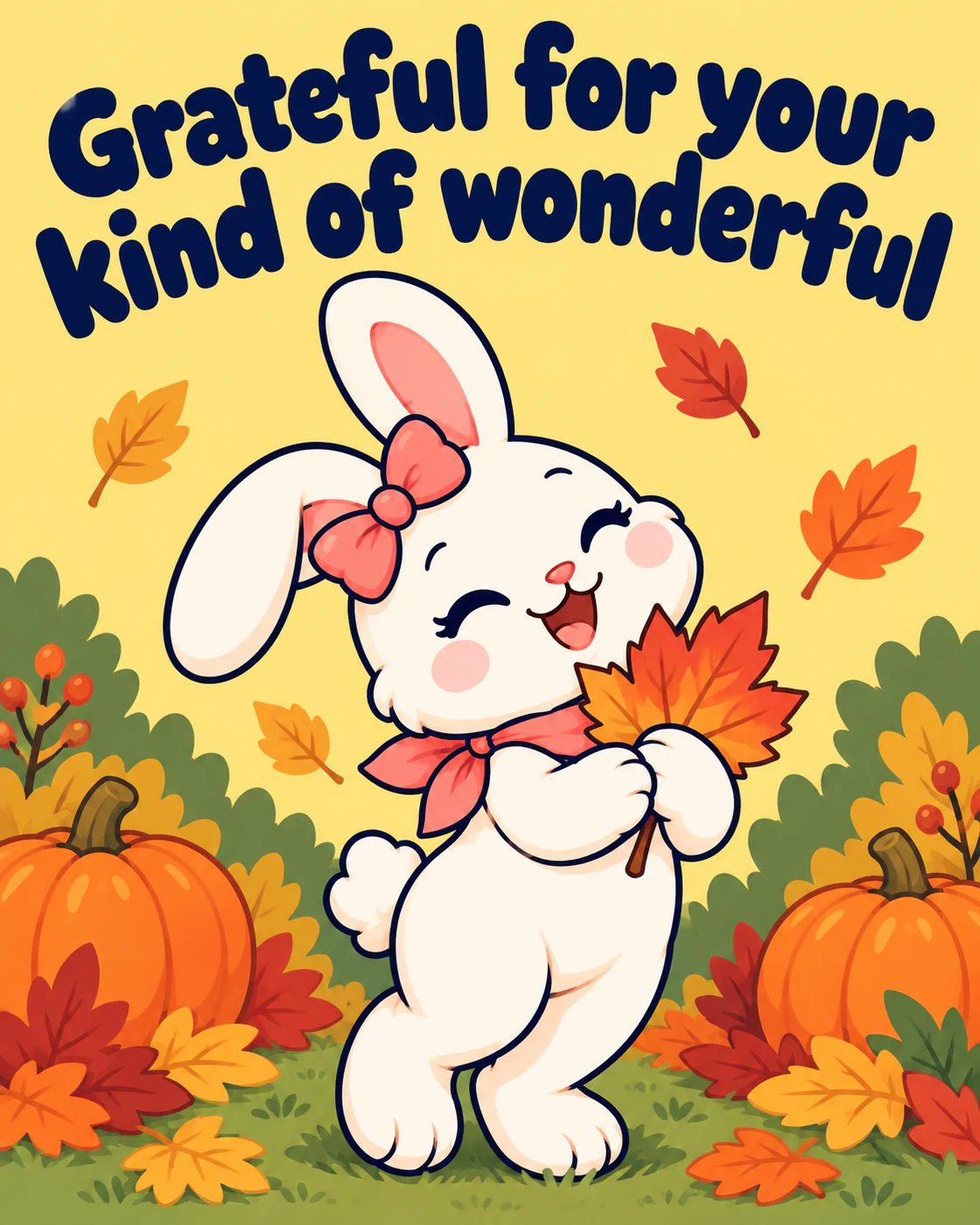 Grateful for your kind of wonderful