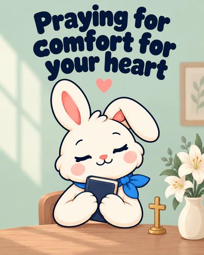 Praying for comfort for your heart