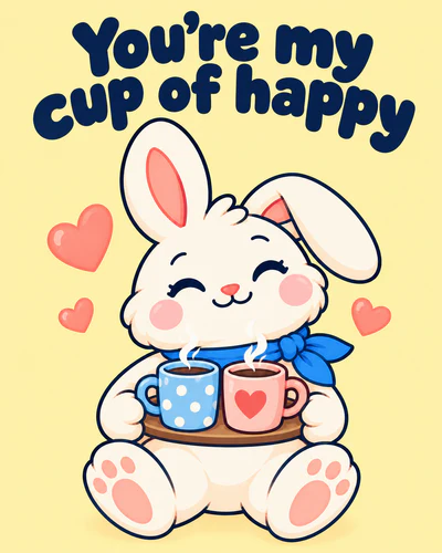You're my cup of happy