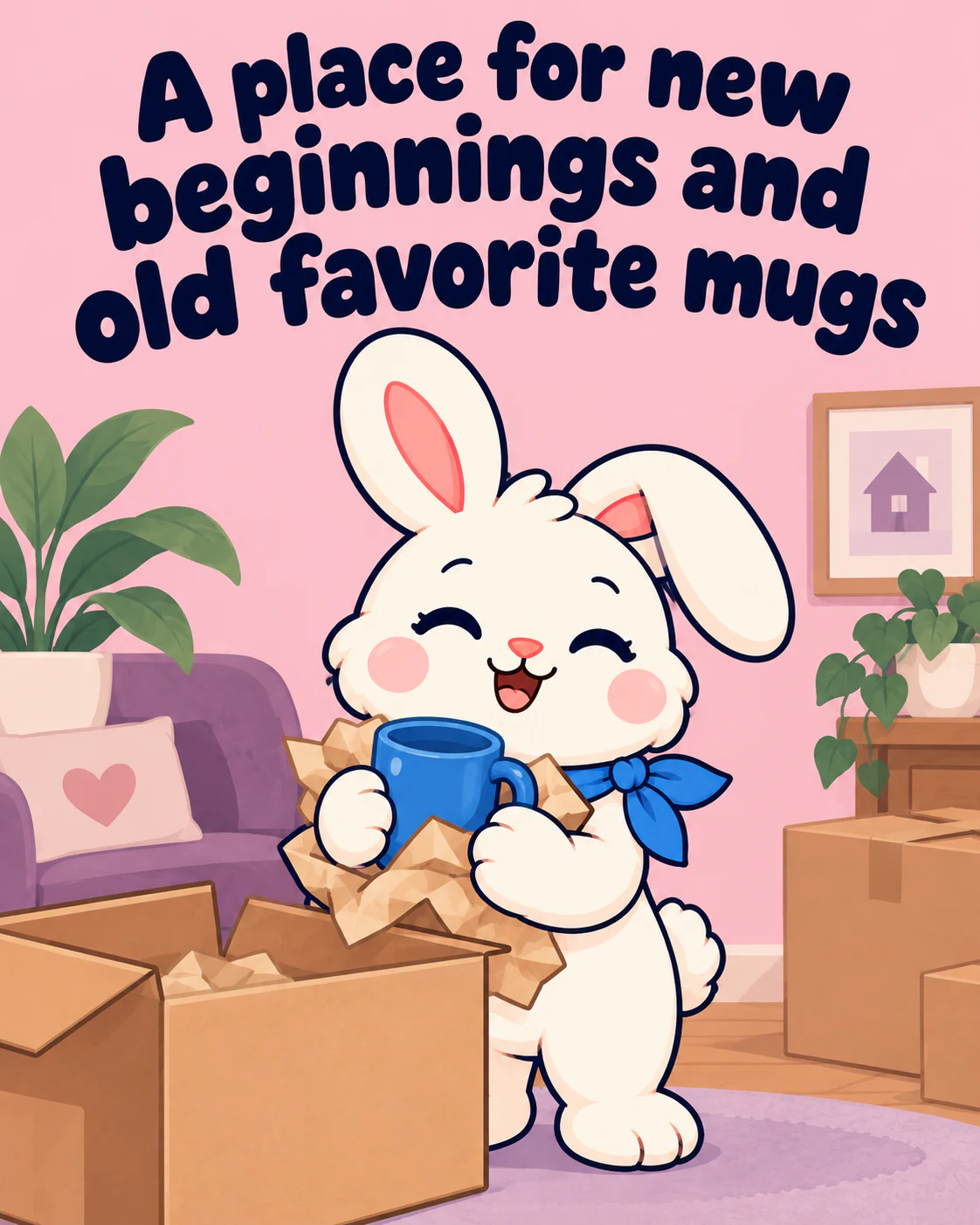 A place for new beginnings and old favorite mugs