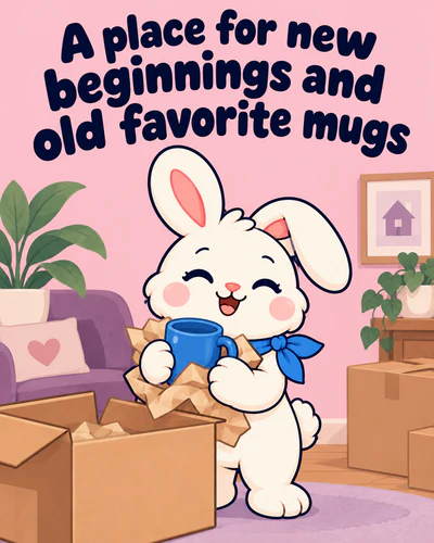 A place for new beginnings and old favorite mugs