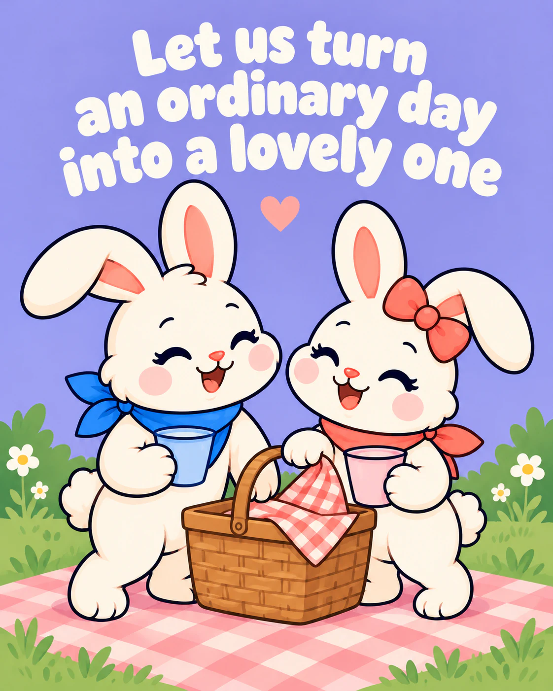 Let us turn an ordinary day into a lovely one