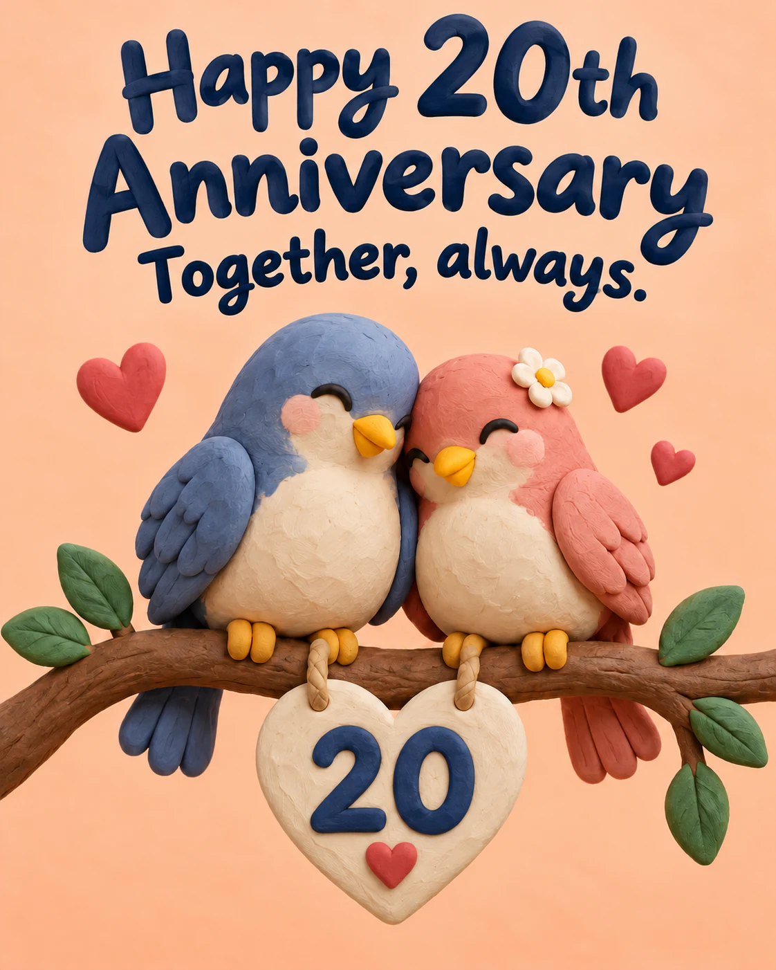 20th anniversary ecard
