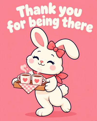 Thank you for being there