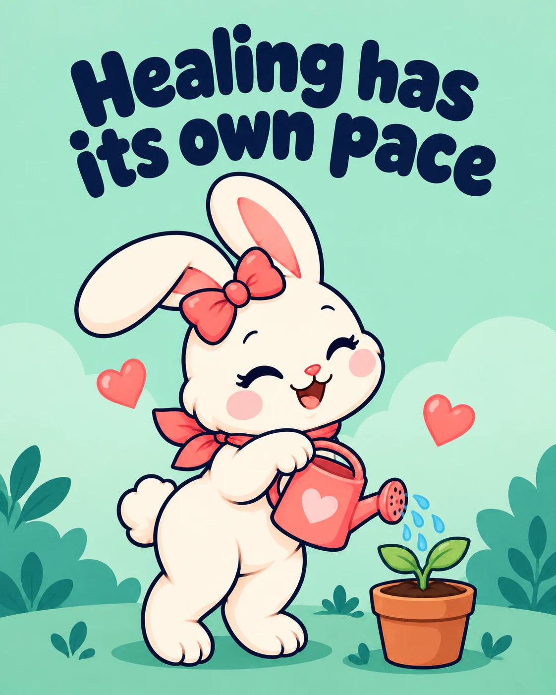 Healing has its own pace