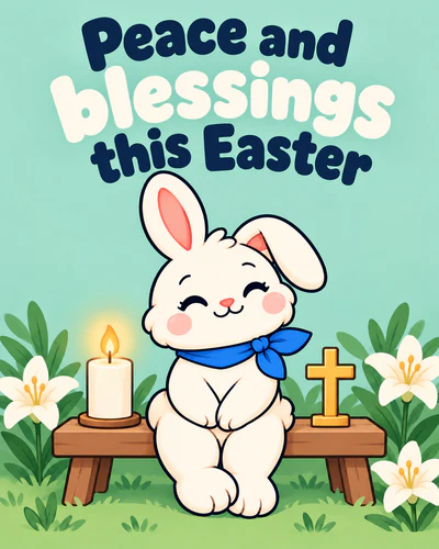 Peace and blessings this Easter