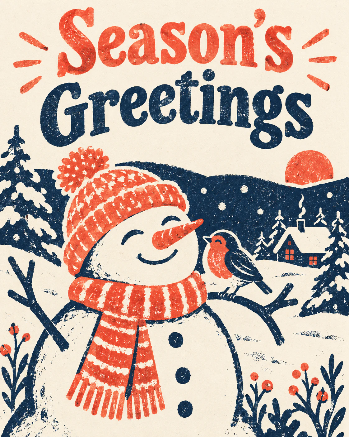 Winter ecard