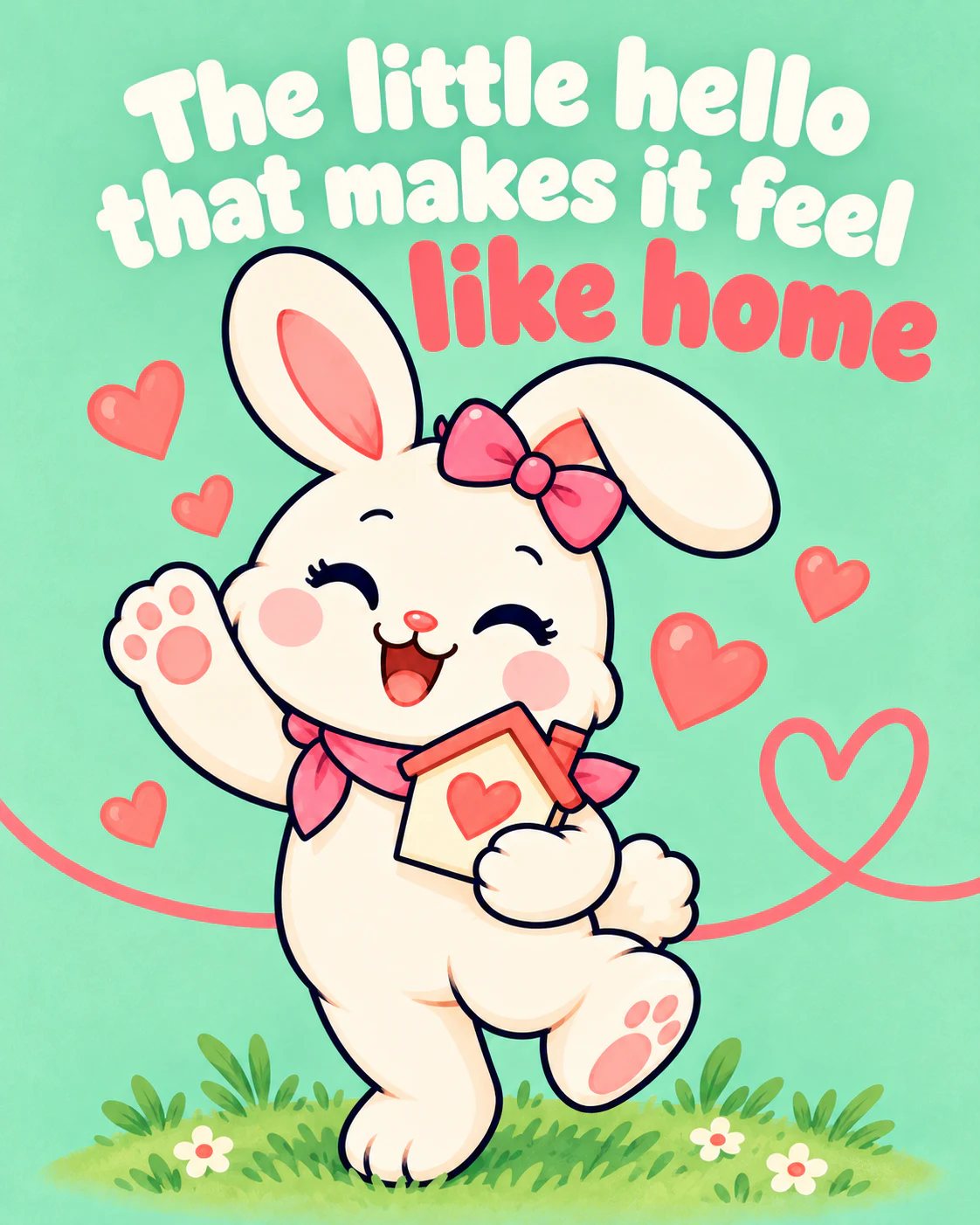 The little hello that makes it feel like home
