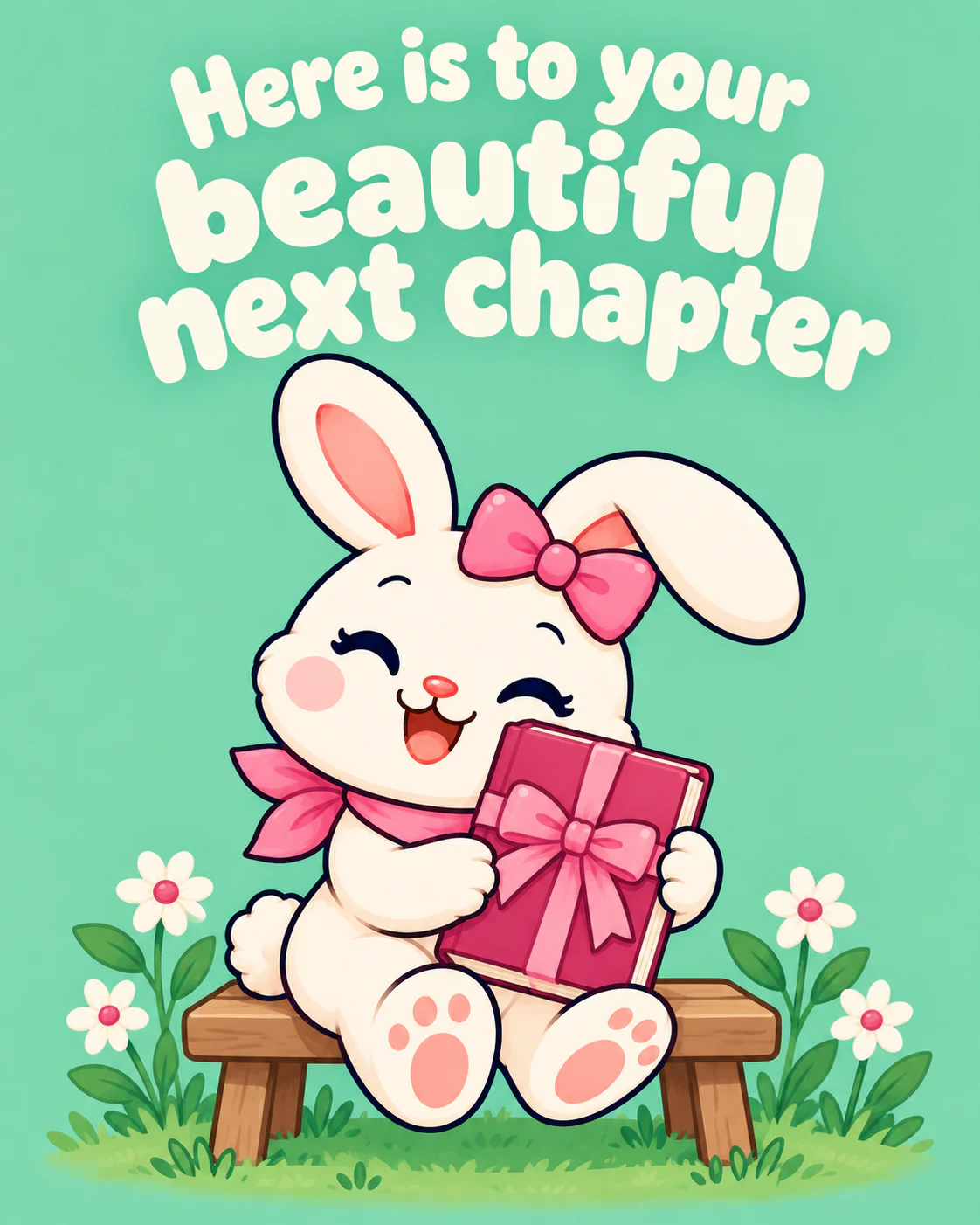 Here is to your beautiful next chapter