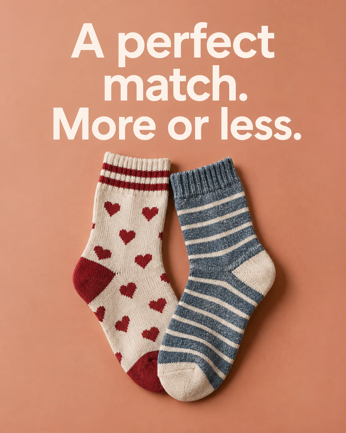 A perfect match. More or less.