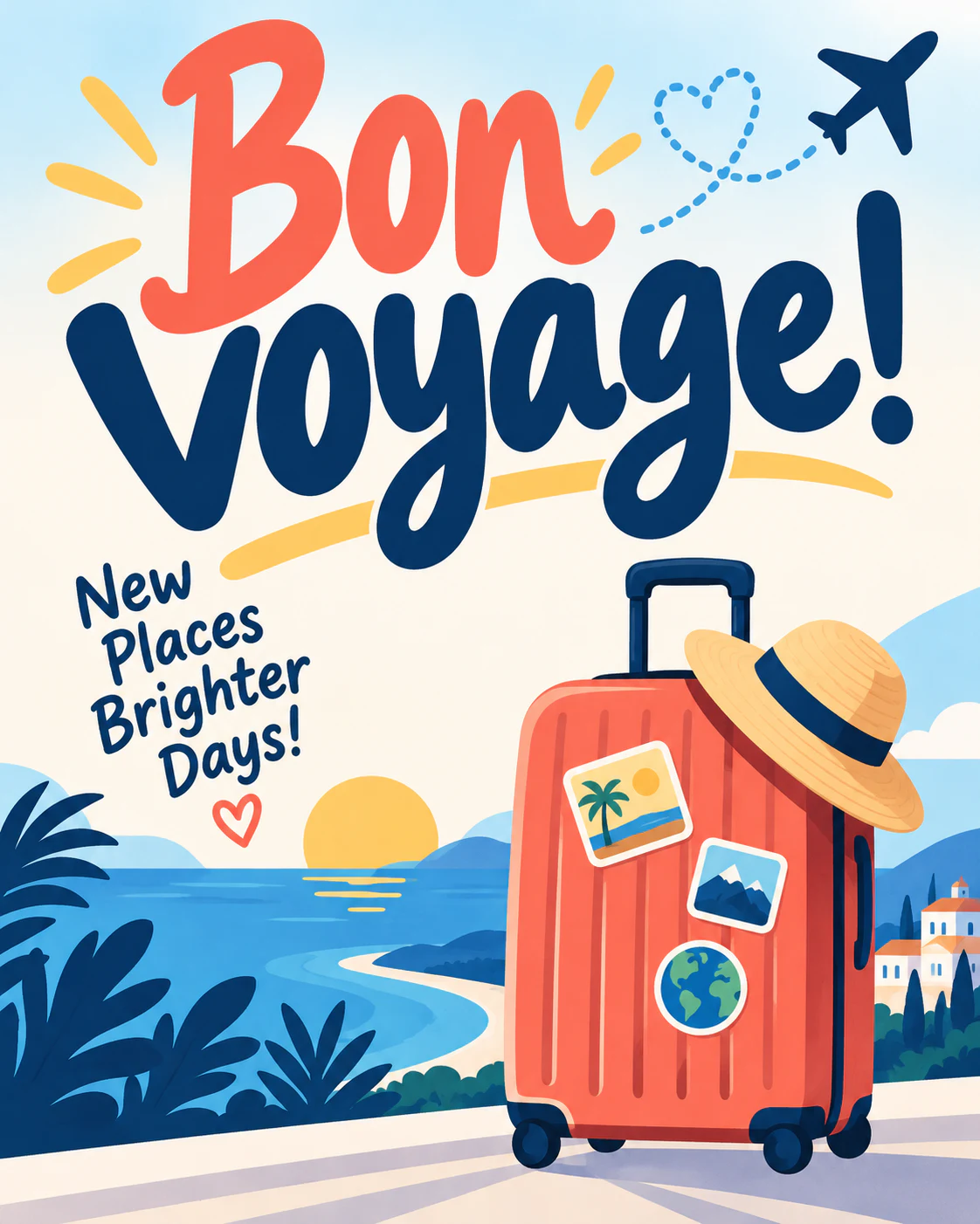 Bon voyage ecard