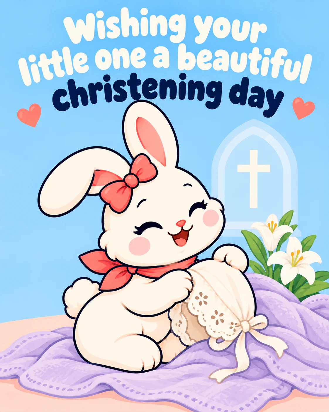 Wishing your little one a beautiful christening day