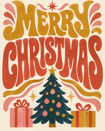 Warm Christmas ecard