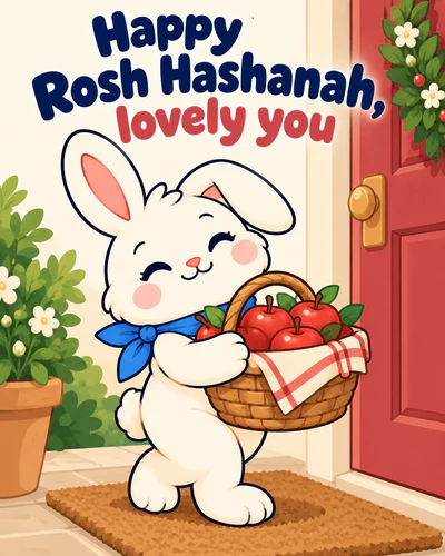 Happy Rosh Hashanah, lovely you