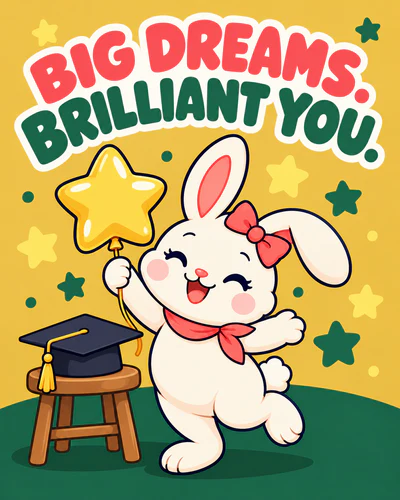 BIG DREAMS. BRILLIANT YOU.