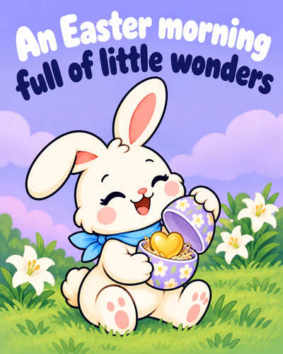An Easter morning full of little wonders