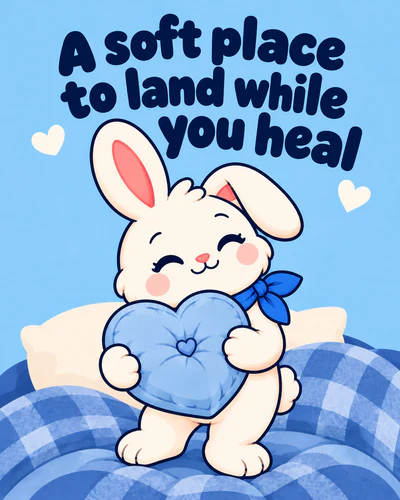 A soft place to land while you heal