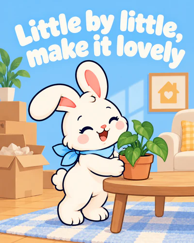 Little by little, make it lovely