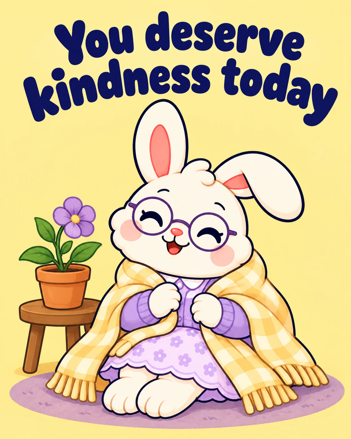 You deserve kindness today