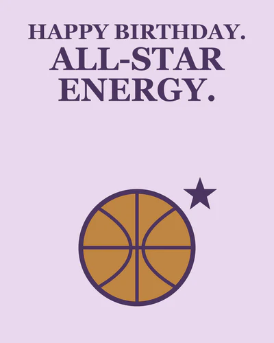 HAPPY BIRTHDAY. ALL-STAR ENERGY.