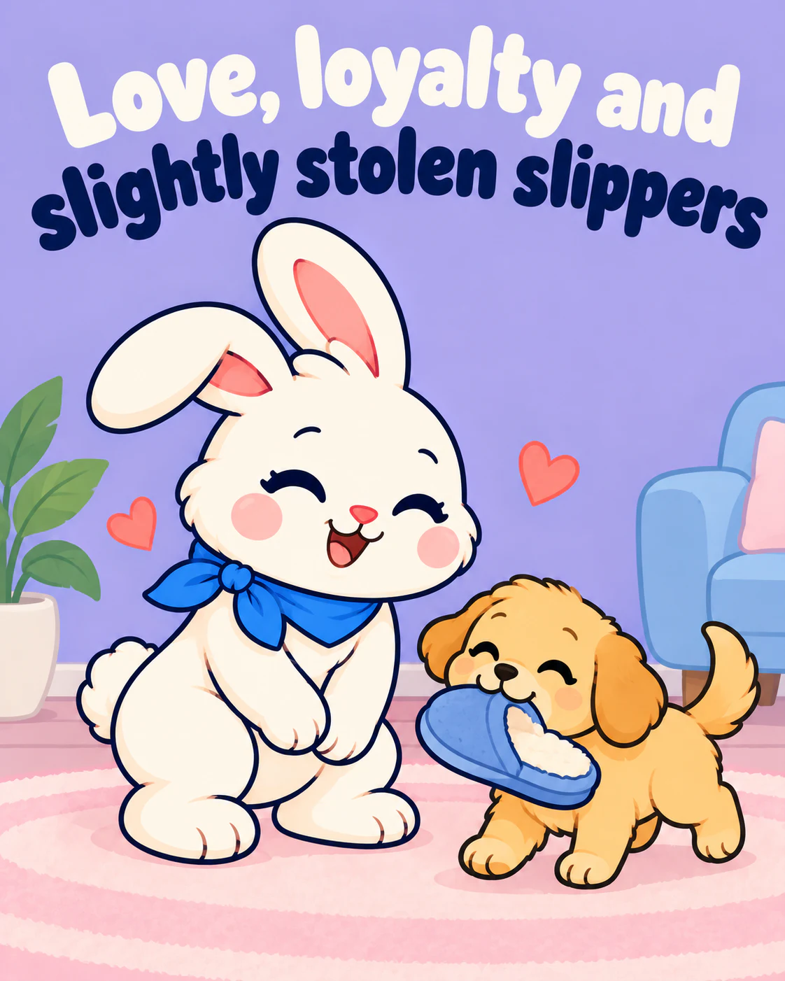 Love, loyalty and slightly stolen slippers