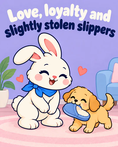 Love, loyalty and slightly stolen slippers