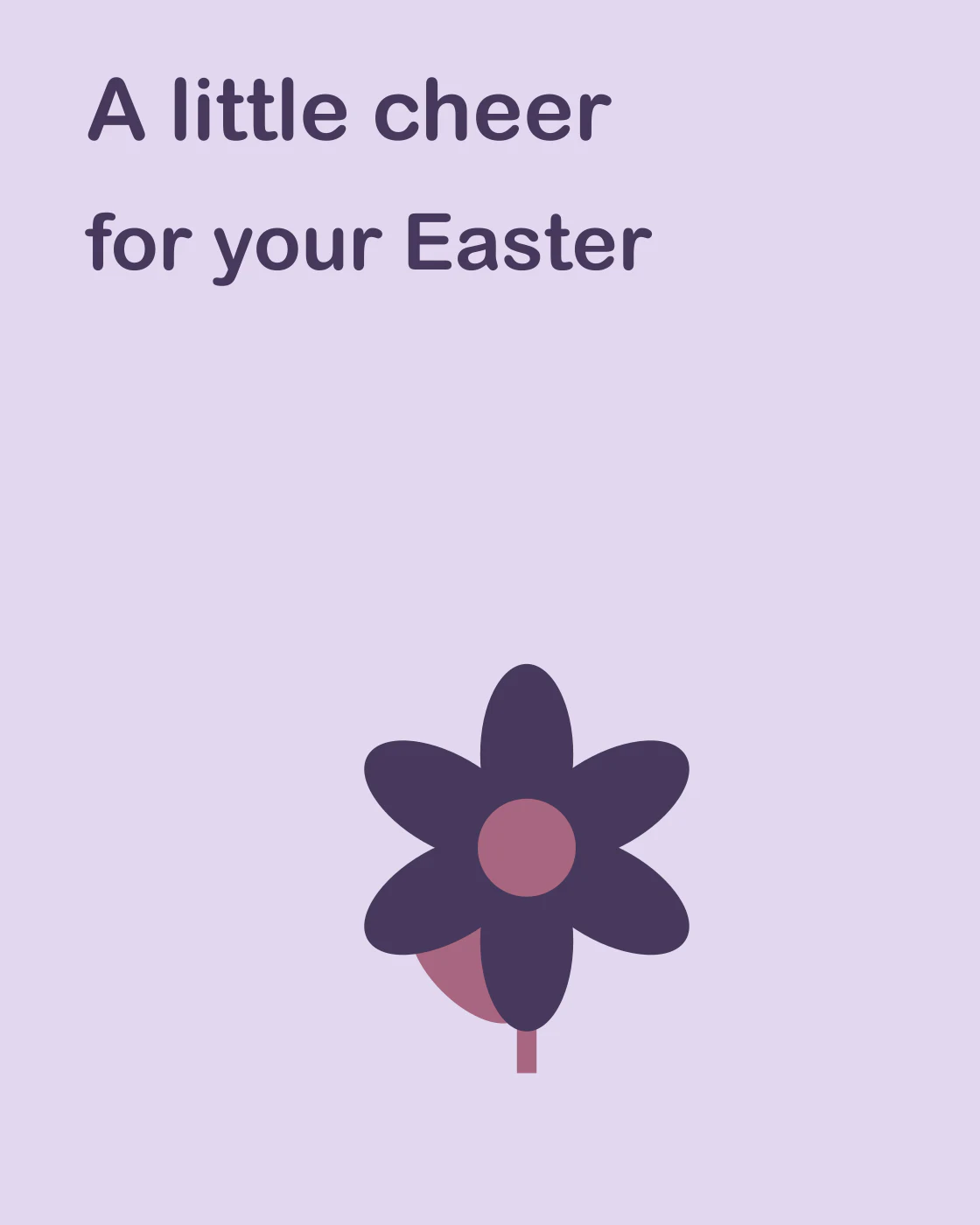 A little cheer for your Easter