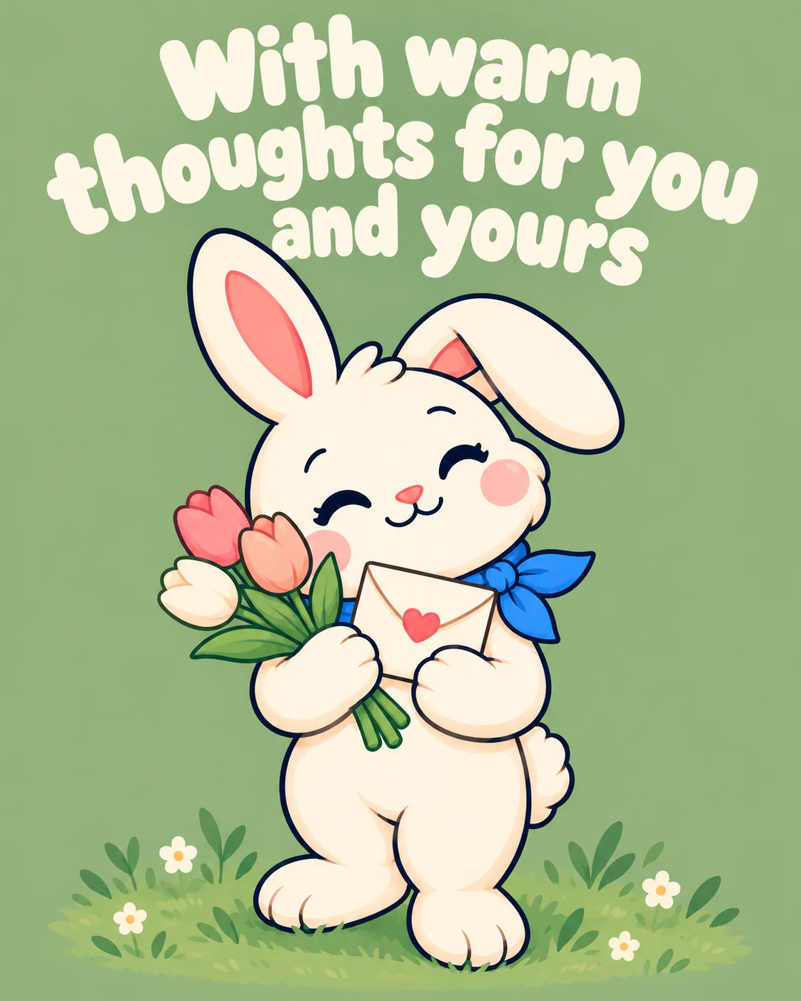 With warm thoughts for you and yours
