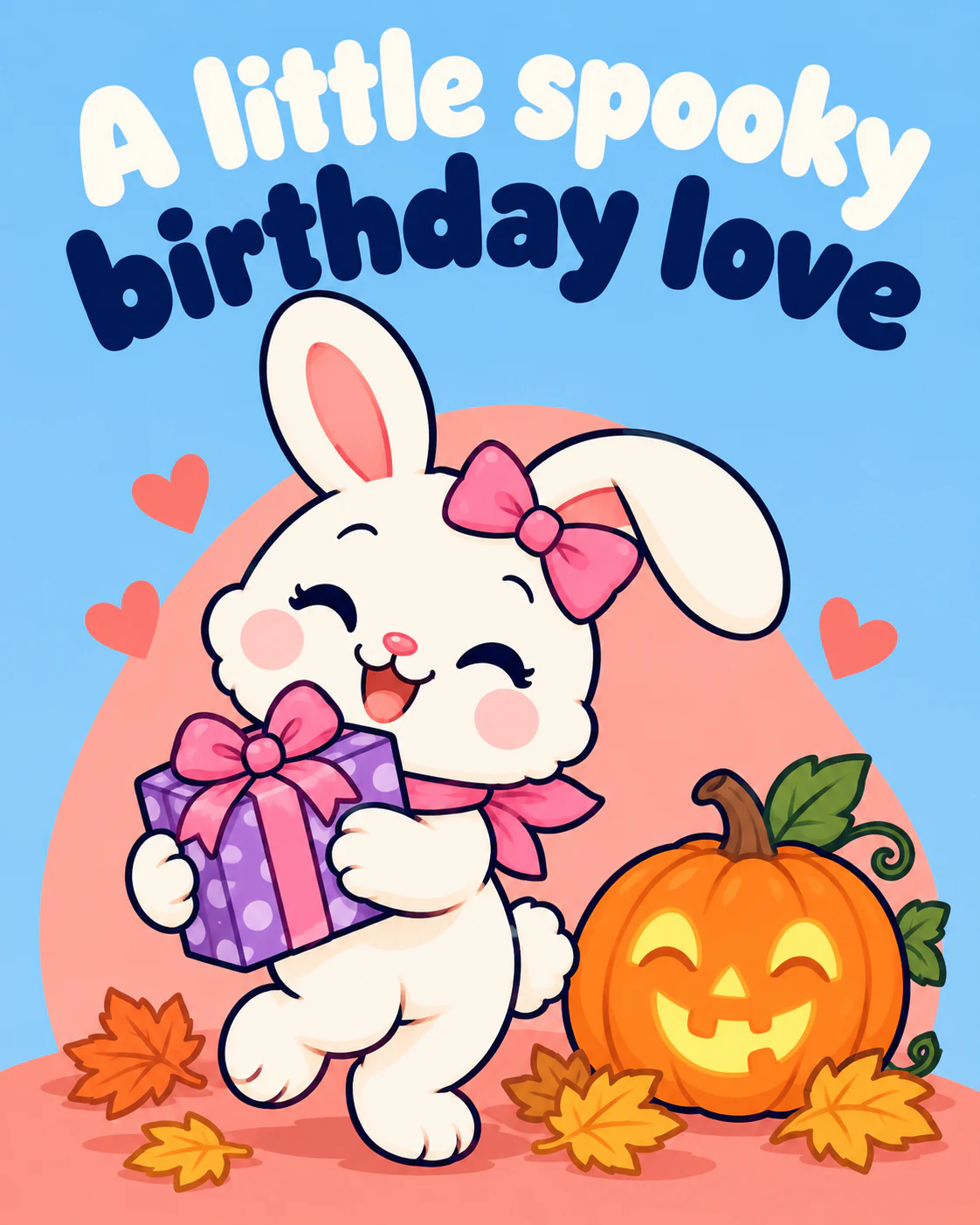 A little spooky birthday love