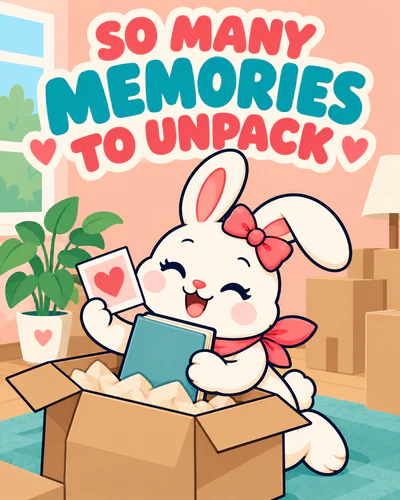 SO MANY MEMORIES TO UNPACK