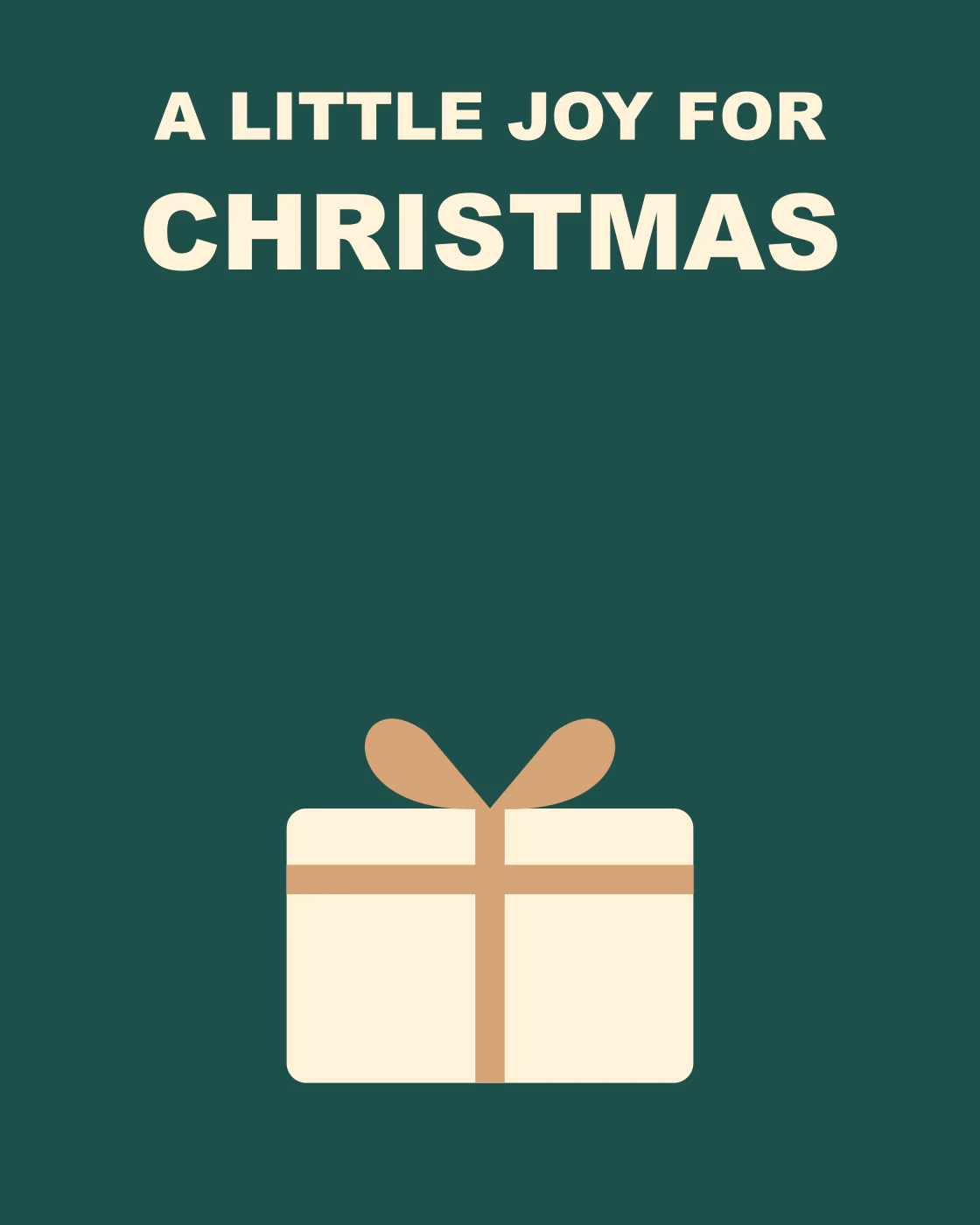 A little joy for Christmas